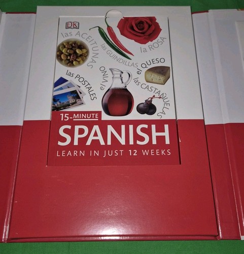 DK Complete Language Pack Spanish Learn 15 Minutes a Day 3 Books And 3 CDs - Picture 5 of 6