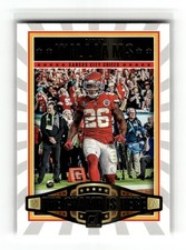 Damien Williams 2020 Donruss #CH-DW Kansas City Chiefs The Champ is Here