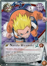 Naruto Uzumaki - Uncommon - N-173 - Uncommon - 1st Edition - Diamond Foil Eterna