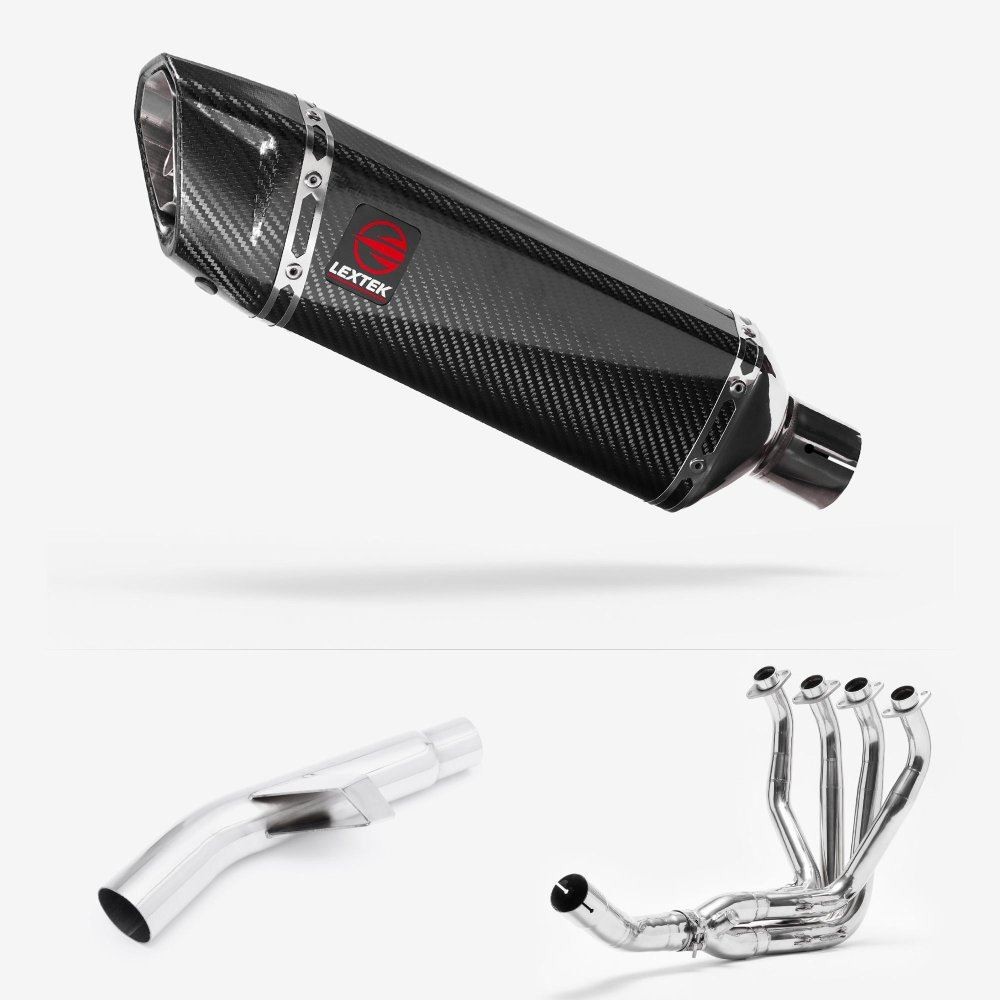 Lextek SP9C Exhaust System 300mm for Kawasaki Versys 1000 (15-18)