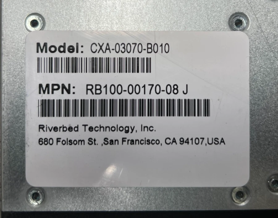 Riverbed Steelhead CX-3070 Appliance Accelerator Xeon E5-2609 V2 | 12GB | 2x PSU - Image 4 of 4