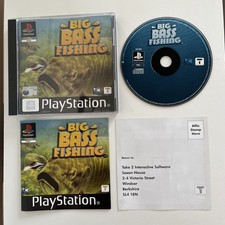 ebay® Auktion 327281360788 | Big Bass Fishing PS1 Spiel - getestet & funktionsfähig - PAL - komplett - sehr guter Zustand Thumbnail of ebay® auction 327281360788 | Big Bass Fishing PS1 Spiel - getestet & funktionsfähig - PAL - komplett - sehr guter Zustand