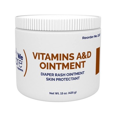 Dynarex Vitamins A and D Ointment Moisturizing Skin Relief for Dry Skin 15 oz