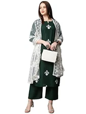 GoSriKi womens Kurta with Palazzo & Dupatta