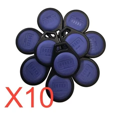 HID iCLASS 2050PNNMN 10 x Contactless Smart Key Card Reader Key Fob S12906 *READ