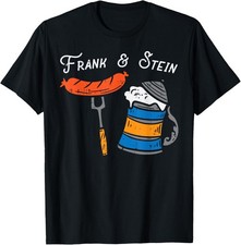 Frank And Stein Funny German Bavarian Oktoberfest Unisex T-Shirt