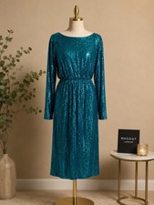 Maggy London Sequin Cocktail Woman  s Dress 6 NWT