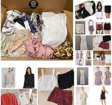 Venta al por mayor Lote de 50 piezas de ropa para mujer Vestidos Pantalones Cortos Prendas para el torso Talla XS-L $1,50 piezas