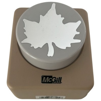 McGill Super Giant Paper Punch Maple Leaf Shape Craft Tool Fall Autumn Craft Art