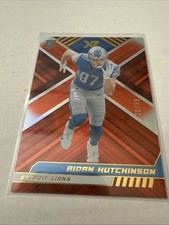 2022 XR Aidan Hutchinson Red Refractor Rookie /99