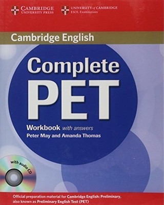 Complete PET Workbook with answers with Audio CD Buch Cambridge University Press
