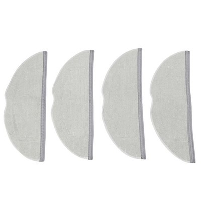 Four Piece Microfiber Mop Set Designed for Use with For Mova S20 For Ultra