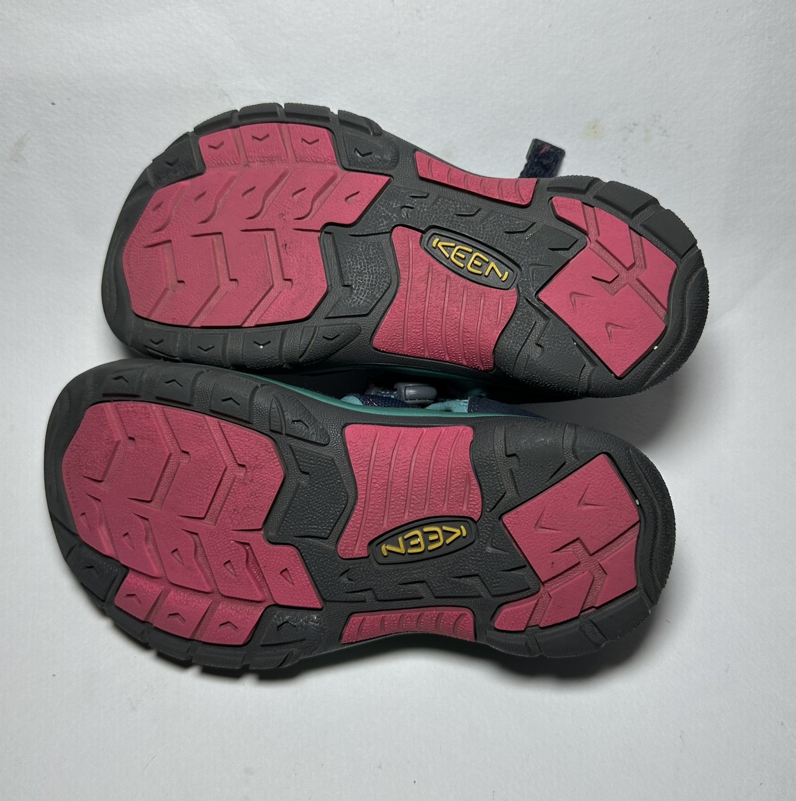 Keen Newport H2 sandalo da trekking impermeabile giovanile taglia 2 rosa navy baltico 1012316