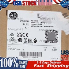 Original New Allen-Bradley 25C-D010N114 Powerflex AC Drive 480V Free Shipping