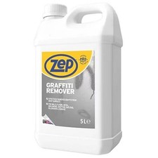5L Zep Graffiti Remover Spray Fast Acting Formula for Wall Floor Signs & Shutter
