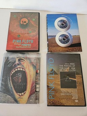 4 lot DVD- Pink Floyd Pulse,The Wall,Live at Pompeii,Making of Dark Side