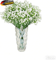 KüNstliches Schleierkraut 24 StüCk FüR Hochzeit Party DIY Dekoration Weiß