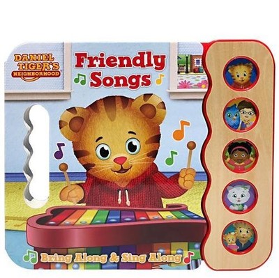 Rose Nestling Friendly Songs (Kartonbuch) 5 Button Early Bird Song Book