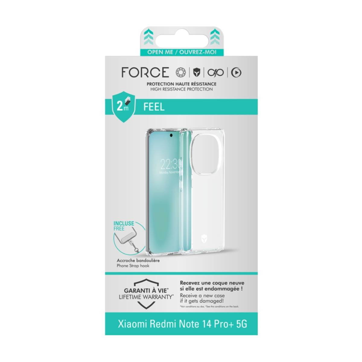Force Case Coque Arrière pour Xiaomi Redmi Note 14 Pro Plus Renforcée 2m - 2