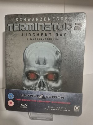 Terminator 2: Judgment Day Blu-ray SteelBook Skynet Edition Schwarzenegger 