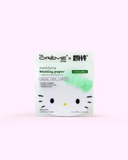 The Cr me Shop x Hello Kitty Matcha Blotting Papers  Reusable Compact Mirror