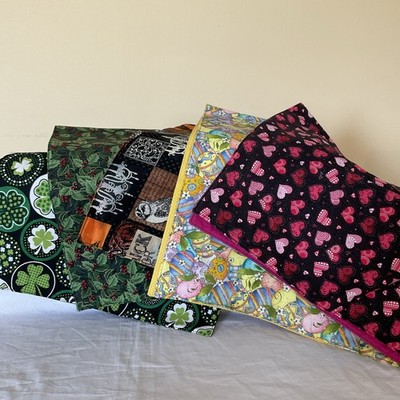 Set Of 5 Rectangle Table /Buffet Toppers Handmade One For Every Holiday 35 X 15 
