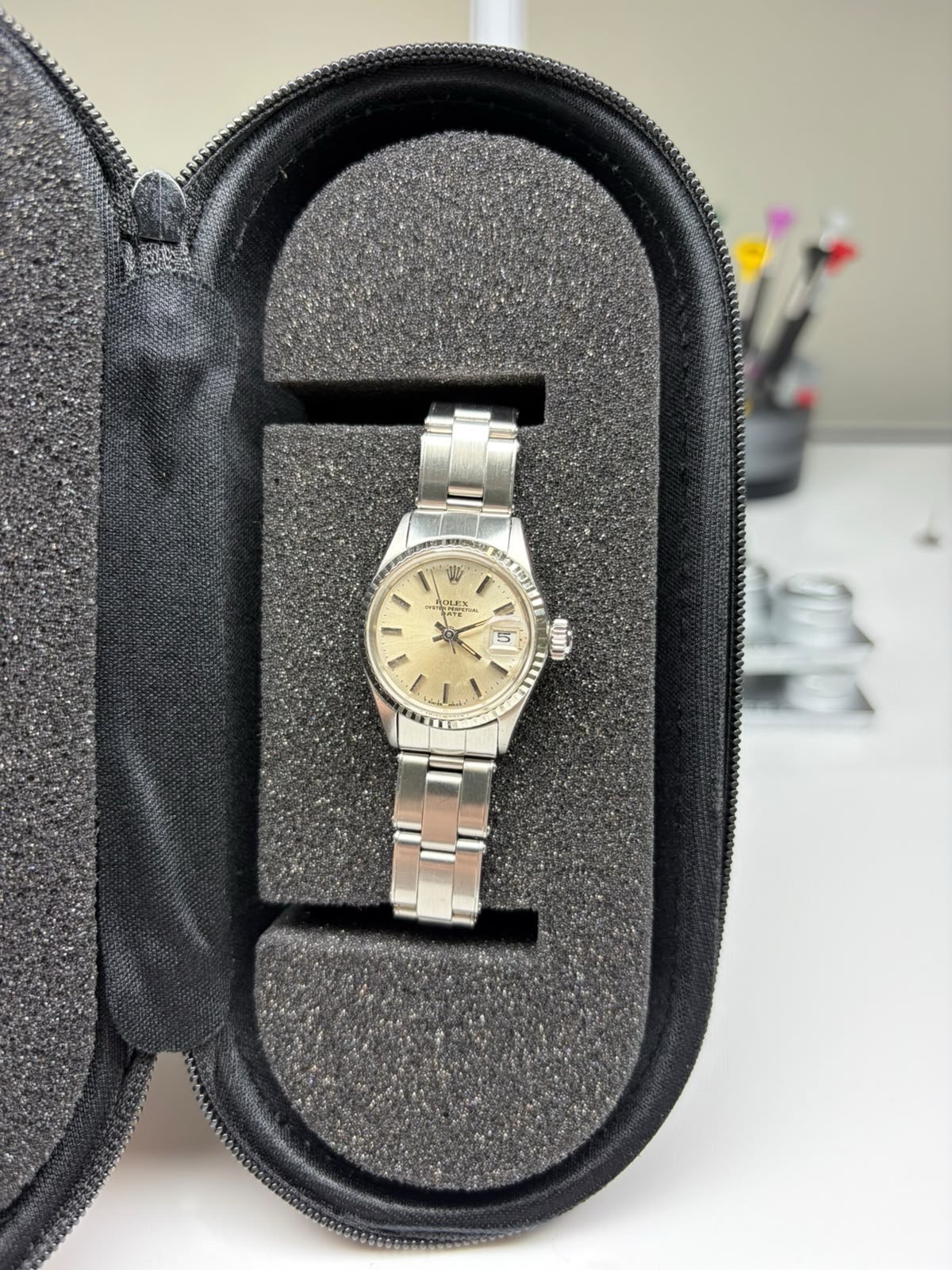 Rolex 6517 Oyster Perpetual Women’s White