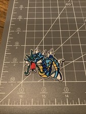 Gyarados Pok mon Pokemon Character New Embroidered Iron-On Patch