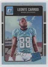 2016 Donruss Optic Rated Rookie Carolina Blue 35/50 Leonte Carroo #184 rw8