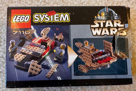 Vintage Star Wars set 7110 -Landspeeder; 100% complete w box and instructions