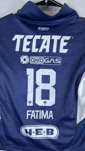 Monterrey Trikot Mädchen 18 blau Liga MX Fußball Puma DryCell Tecate 18 Rayados - Bild 11 von 12