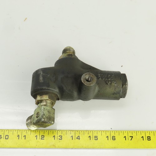 Caterpillar 59038-00100-U12 Adjustable Hydraulic Flow Valve From A Model 2EC30