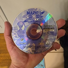 Marvel vs Capcom 1 & 2 Sega Dreamcast CIB Complete Tested Near Mint
