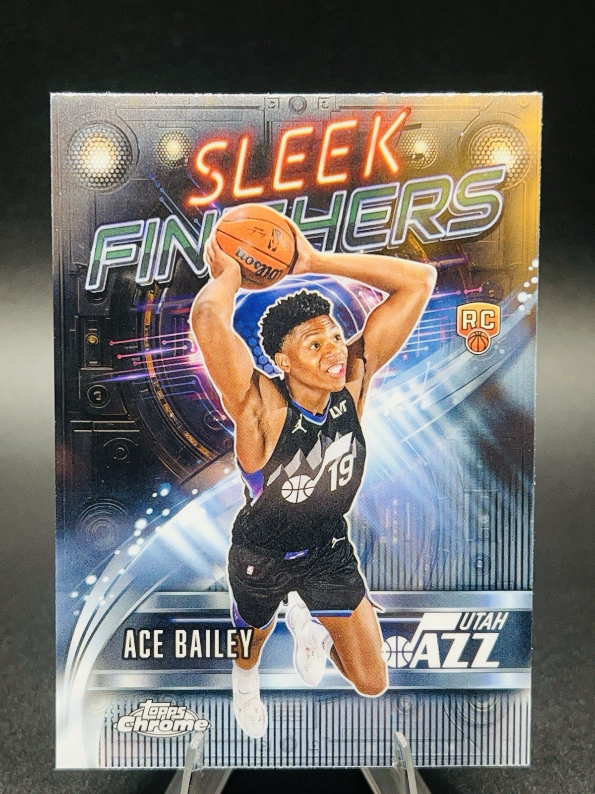 2025-26 Topps Chrome-Ace Bailey Sleek Finishers RC #SF-25