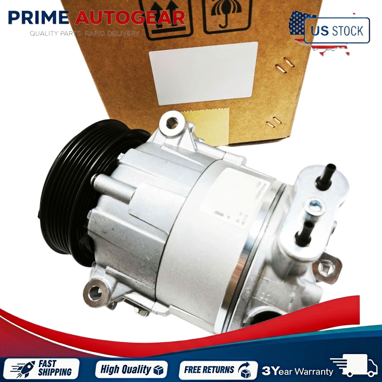 Maserati Ghibli Compressor with bracket P/N 333332