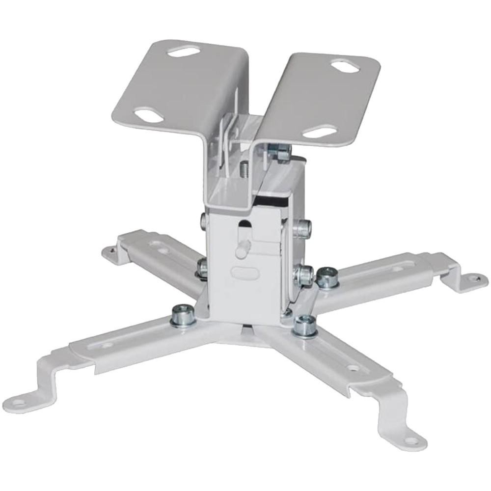 Monte Proiettore Soffitto 130mm Argento | Facile, Stabile, Universale