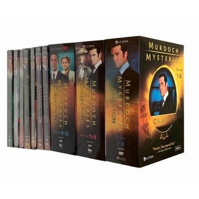 Murdoch Mysteries The Complete Series Seasons 1-18 Brand New DVD Bundle