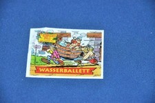 Asterix Sammelbild Nr. 4 Die Olympischen Spiele - wie's wirklich war.  Ferrero