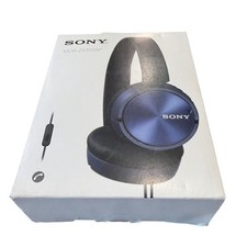 Sony MDR-ZX310AP Wired On-Ear Headphones with Mic Metallic Blue MDRZX310APLZ