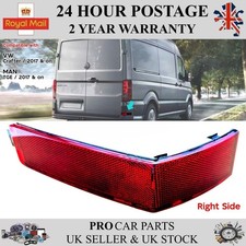 For VW Crafter MAN TGE 2017 On Rear Bumper Reflector Right Side 7C0945106