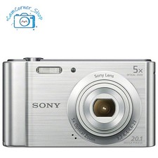 Sony Cyber-shot DSC-W800 20.1MP 5x Optical Zoom 720p HD Digital Camera Silver
