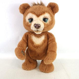 FURREAL Cubby The Curious Bear Interactive Plush Electronic Toy Brown STL