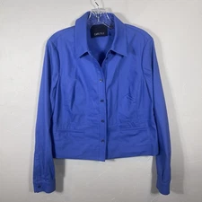 Carlisle Women’s Lightweight Blue Dress Jacket Sz 12