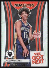 2019-20 Hoops Premium Stock We Got Next Holo Jaxson Hayes #13 Rookie Pelicans