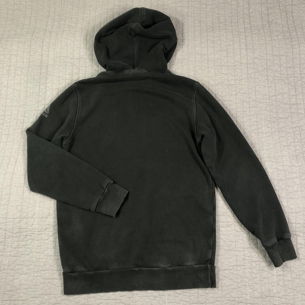 Reebok UFC Hoodie Men Medium Black Break Barriers Fleece Pullover