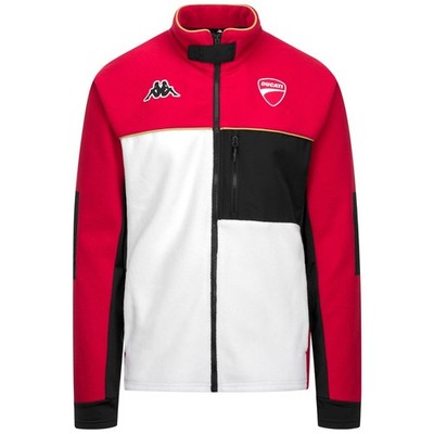 KAPPA X DUCATI CORSE Herren Fleece Sweatshirt REPRÄSENTATION Mod.6CENTO 672A DUCATI