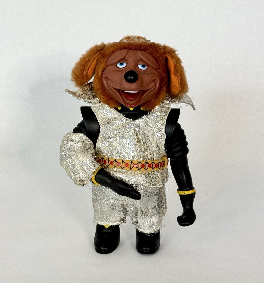 1980's Showbiz Pizza Place Dook LaRue Dog Plush Figure Rock-Afire