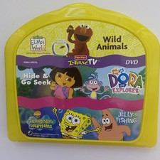 Fisher Price InteracTV Sesame Street ELMO WORLD Cookie Monster Learning DVD TRIO