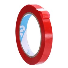 9/16" x 98.4 Yd Poly Bag Sealing Tape, Dark Red