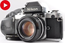 US Duty Paid Nikon F2 Photomic A 35mm Film Camera 50mm f1.4 w/Case JAPAN L122